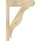 Ekena Millwork Funston Rough Sawn Craftsman Outlooker, Douglas Fir, 6"W x 20"D x 28"H OUT06X20X28FST04RDF - alternate 3